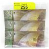 Image 1 : 3 x One Tenth Gram .9999 Gold Investor Bars