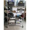 Image 1 : Industrial Rolling Metal Shelf