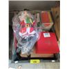 Image 1 : Tote of Assorted Christmas Decorations