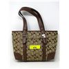 Image 1 : Brown Coach Signature Handbag - Preowned