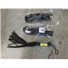 Image 1 : 3 New Soft Premium Leather Floggers