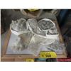 Image 1 : 9 Crystal Formations - Total weight of 1 kg