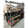 Image 1 : 4 Tier Industrial Rolling Metal Shelf