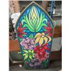 Image 2 : 2 Sided Painted Wall Panel - 26" wide x 64" tall