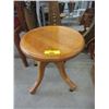 Image 1 : Vintage Oak Piano Stool