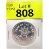 Image 1 : 1 Oz .999 Fine Silver "Yr. of Corona Virus" Round
