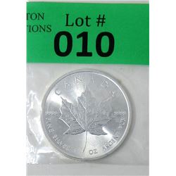 1 Oz .9999 Fine Silver 2017 Canada Maple Leaf Coin