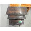 Image 2 : Vintage Carved Wood Nesting Table Set