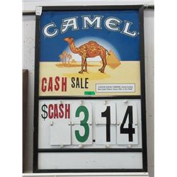 camel cigarettes metal sign Camel Wides cigarettes metal sign