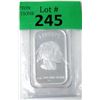 Image 1 : 1 Oz Liberty .999 Silver Bar