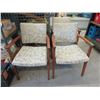 Image 1 : 3 Mid Century Arm Chairs