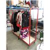 Image 1 : 6 Foot Wide Heavy Duty Rolling Garment Rack