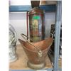 Image 1 : Vintage Copper Fire Extinguisher & Coal Scuttle
