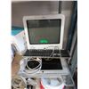 Image 1 : Vintage eMac Computer and Apple Monitor