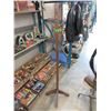 Image 1 : Wood & Brass Coat & Hat Stand