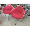 Image 1 : Pair of Mid Century Fiberglass Swivel Tub Chairs