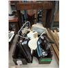 Image 1 : Letter Tray with Vintage Office Supplies