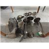 Image 1 : 2 Brass Wall Sconces & 2 Inflatable Geese Decoys