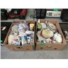 Image 1 : 2 Boxes of China & Household Goods