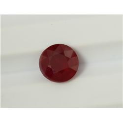 1.64ct Round Ruby  Dimension 7mm