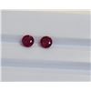 Image 1 : 1.71ct Round Shape Match Pair Ruby Dimension 5.2x3.5