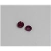 Image 2 : 1.71ct Round Shape Match Pair Ruby Dimension 5.2x3.5