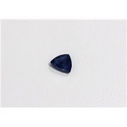 1.82ct Trillion Shape Blue Sapphire Dimension7.3x7.1x4.5