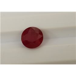 1.84ct Round Shape Ruby  Dimension 7mm