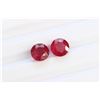 Image 1 : 5.57ct Round Shape Ruby Pair