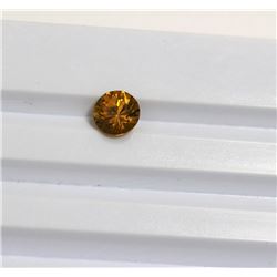 1.97ct Round Shape Yellow Sapphire Dimension 7.3x5.1