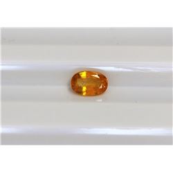 0.96ct Oval Shape Yellow Sapphire Dimension 7.2x5.2x2.8