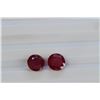Image 1 : 7.01ct Round Shape Ruby Pair