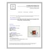 Image 3 : NATURAL 1.95CT PEACH TOURMALINE & 0.35CT RUBY 14K W/G RING