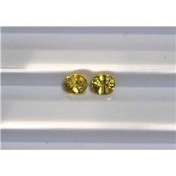 1.13ct Oval Shape Yellow Sapphire Dimension 5x4.5x2.9