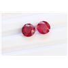 Image 1 : 7.26 ct Round Shape Ruby Pair