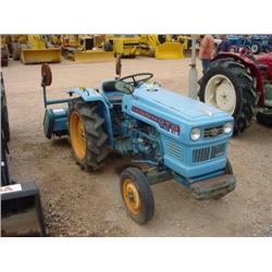 16 HP 2 CYL DIESEL ENGINE, 2 WD, TILLER