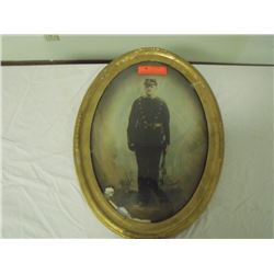 Oval Convex Picture Frame