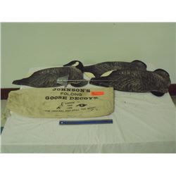 Johnsons Goose Decoys