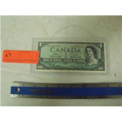 1954 One Dollar Bill