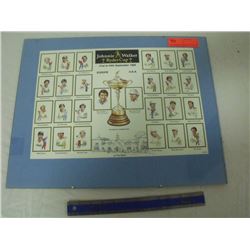 1989 Johnny Walker Golf Card