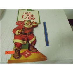 Coke Santa Sign