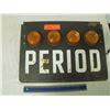 Image 1 : Hockey Period Sign