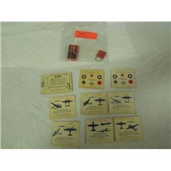 Sweet Cap Cig Airplane Cards