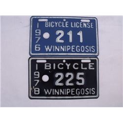 Bycycle License plates