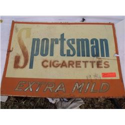 Sportsman sign