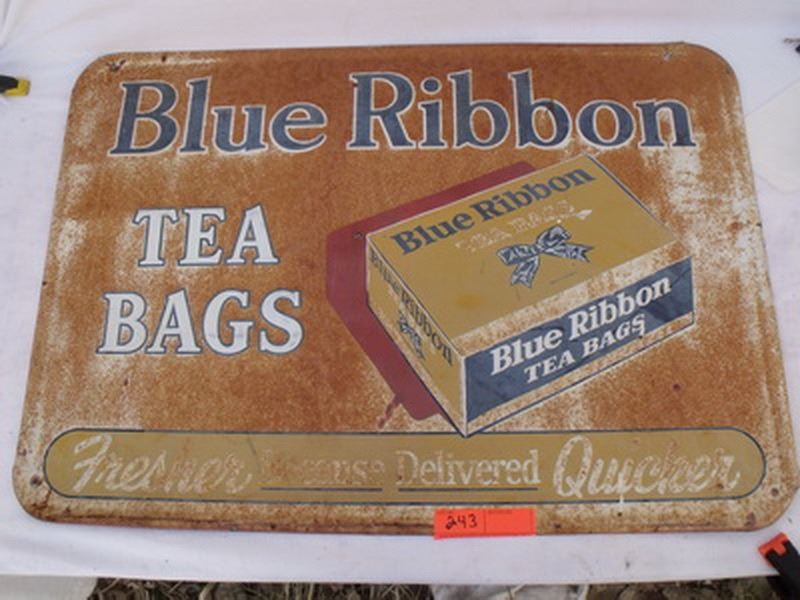 Blue Ribbon Sign