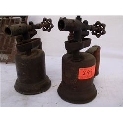 Pair of Brass blow torches