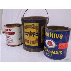 3 Tins