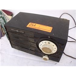 GE plastic radio