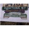 Image 3 : LOT of Licence plates and miscManitoba 1957&67 license tags, Ontario license plate, Niagra fall tag,